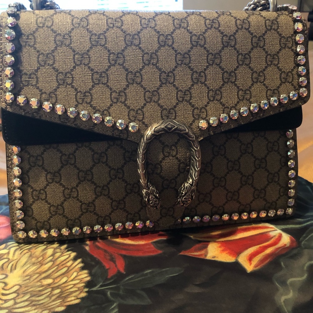 Gucci Dionysus GG Supreme Crystal Multicolor